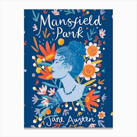 Book Cover - Mansfield Park by Jane Austen Canvas Print