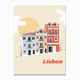 Lisbon Building Canvas Print