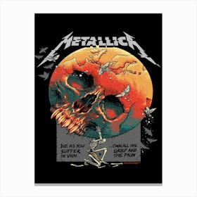 Metallica Atlas Rise Limited Edition Poster Home Decor Poster Canvas Canvas Print