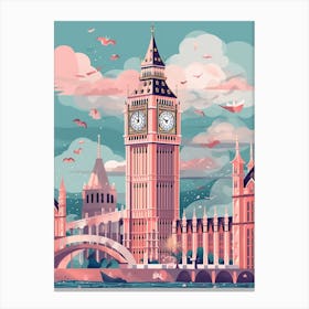 Big Ben, London, Uk Canvas Print