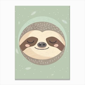 Sloth 7 Canvas Print