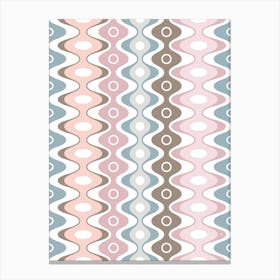 Pastel Pattern Canvas Print