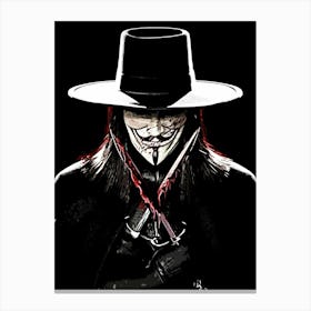 V For Vendetta movie 5 Canvas Print