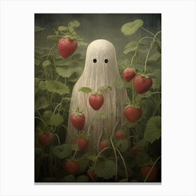 Ghost In Strawberry Field Canvas Print