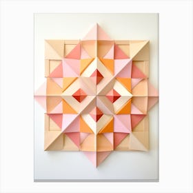 Kinetic Geometric Illustration 3 Canvas Print