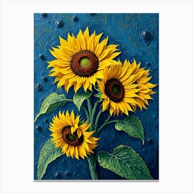 Sunflowers 3 Canvas Print