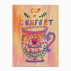 Cup Of Comfort Canvas Print