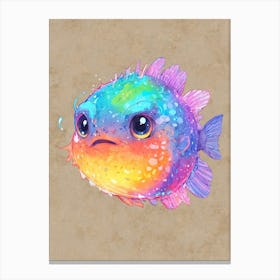 Puffer Fish 2 Canvas Print