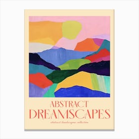 Abstract Dreamscapes Landscape Collection 77 Canvas Print