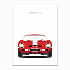 Ferrari GTO Classic Car Canvas Print