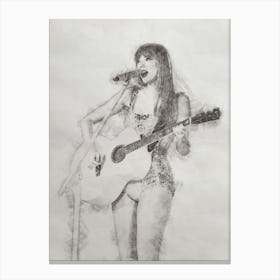 Taylor Swift 3 Canvas Print