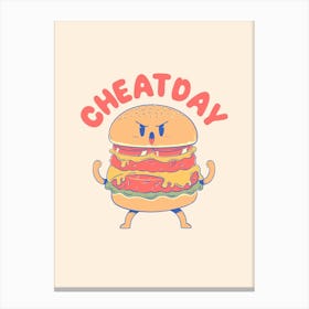 Cheat Day Canvas Print