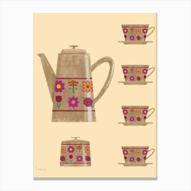 DDR Coffee Time Canvas Print