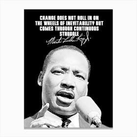 Martin Luther King Quote in Line Art Toile