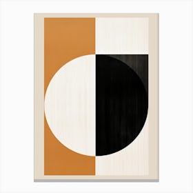 Nuremberg Nuance, Geometric Bauhaus Canvas Print