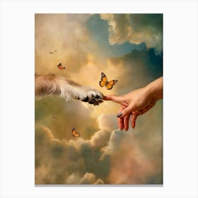 love dog Canvas Print