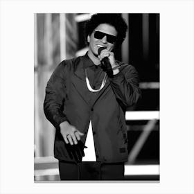 Bruno Mars Music 2018 Billboard Music Awards Canvas Print