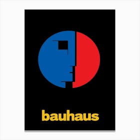 Bauhaus Logo Canvas Print