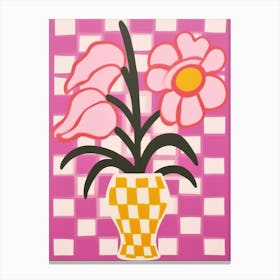 Snapdragon Flower Vase 6 Canvas Print