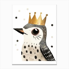 Little Flacon 2 Wearing A Crown Canvas Print