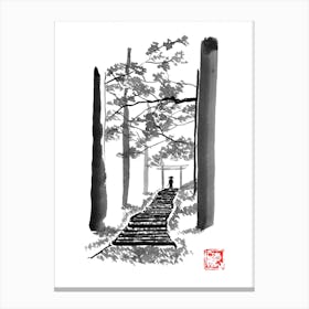 Samurai Trek Canvas Print