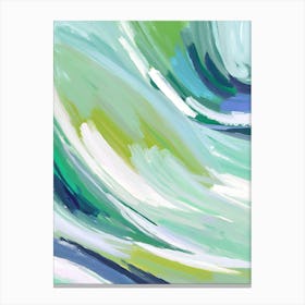 Abstract Wave Painting 3 Canvas Print