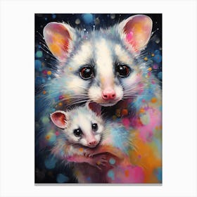  A Baby Possum 2 Canvas Print