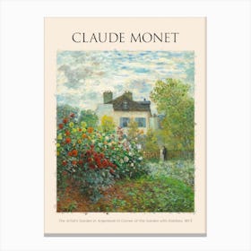 Claude Monet 5 Canvas Print
