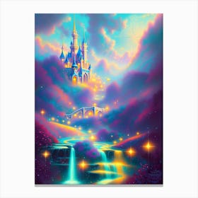 Cinderella'S Castle 6 Canvas Print