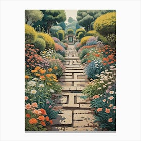 Garden Path Maze no1 Toile