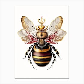 Queen Bee 3 Vintage Canvas Print