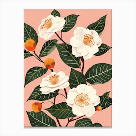 Camellia 1 Canvas Print