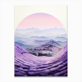 Lavender Fields 2 Canvas Print