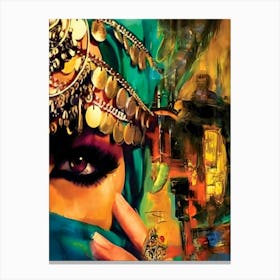 Egyptian Woman 38 Canvas Print