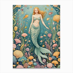 Mermaid Canvas Print