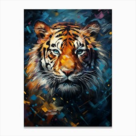 Tiger Painting Canvas Print