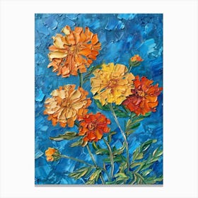 Marigolds 2 Canvas Print