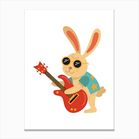 Prints, posters, nursery, children's rooms. Fun, musical, hunting, sports, and guitar animals add fun and decorate the place.7 Canvas Print