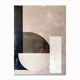 Sand Swept Dreams Minimalist Style Canvas Print