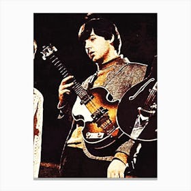 the Beatles Paul McCartney 10 Canvas Print