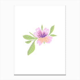 Pink Flower 2 Canvas Print