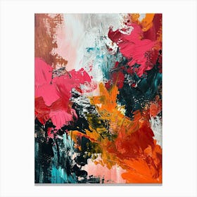 Sacred Echoes, Boho Art Style Canvas Print