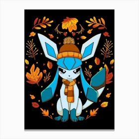 Fall Glaceon Canvas Print