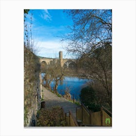 Bridge Over A River 20210101 87ppub Canvas Print