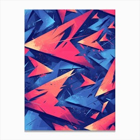 Abstract Arrows Canvas Print