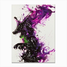 Splatter Painting 37 Canvas Print