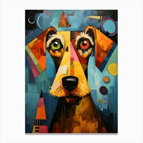 Modern Dog 2 Canvas Print