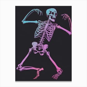 Skeleton Dance 8 Canvas Print