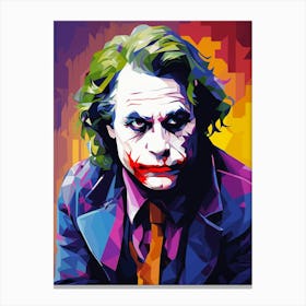 Joker Popart Canvas Print