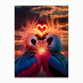 Love Birds Canvas Print